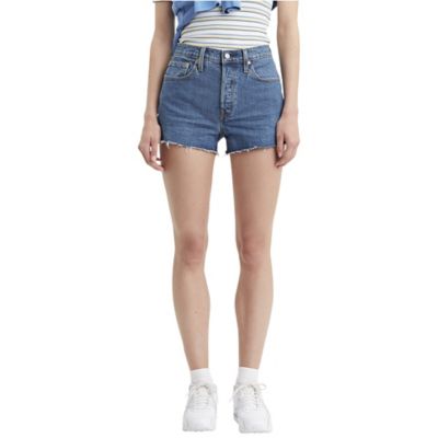 levi's high rise shorts slim through hip