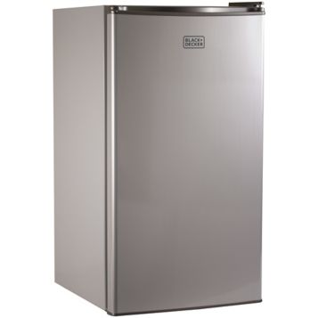 Fingerhut - BLACK+DECKER 3.2 Cu. Ft. Compact Fridge - Black