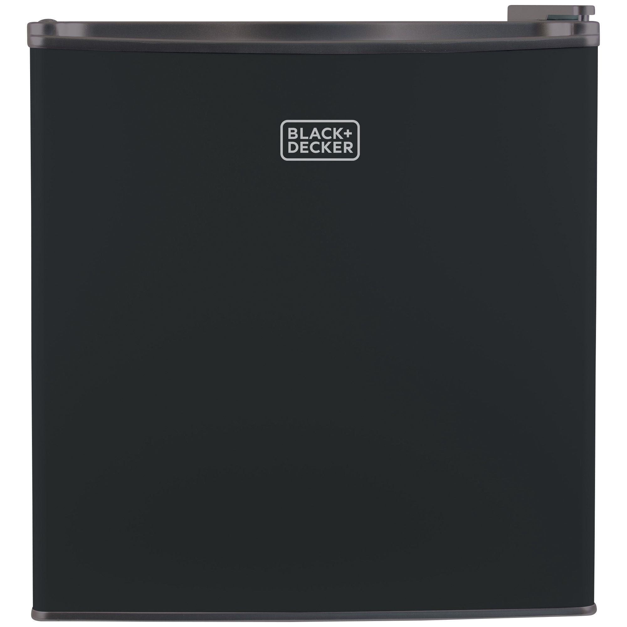 Black & Decker Compact Fridge - 1.7 cu ft - Black Silver