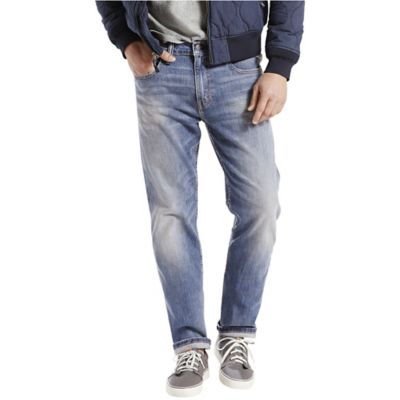straight fit tapered jeans
