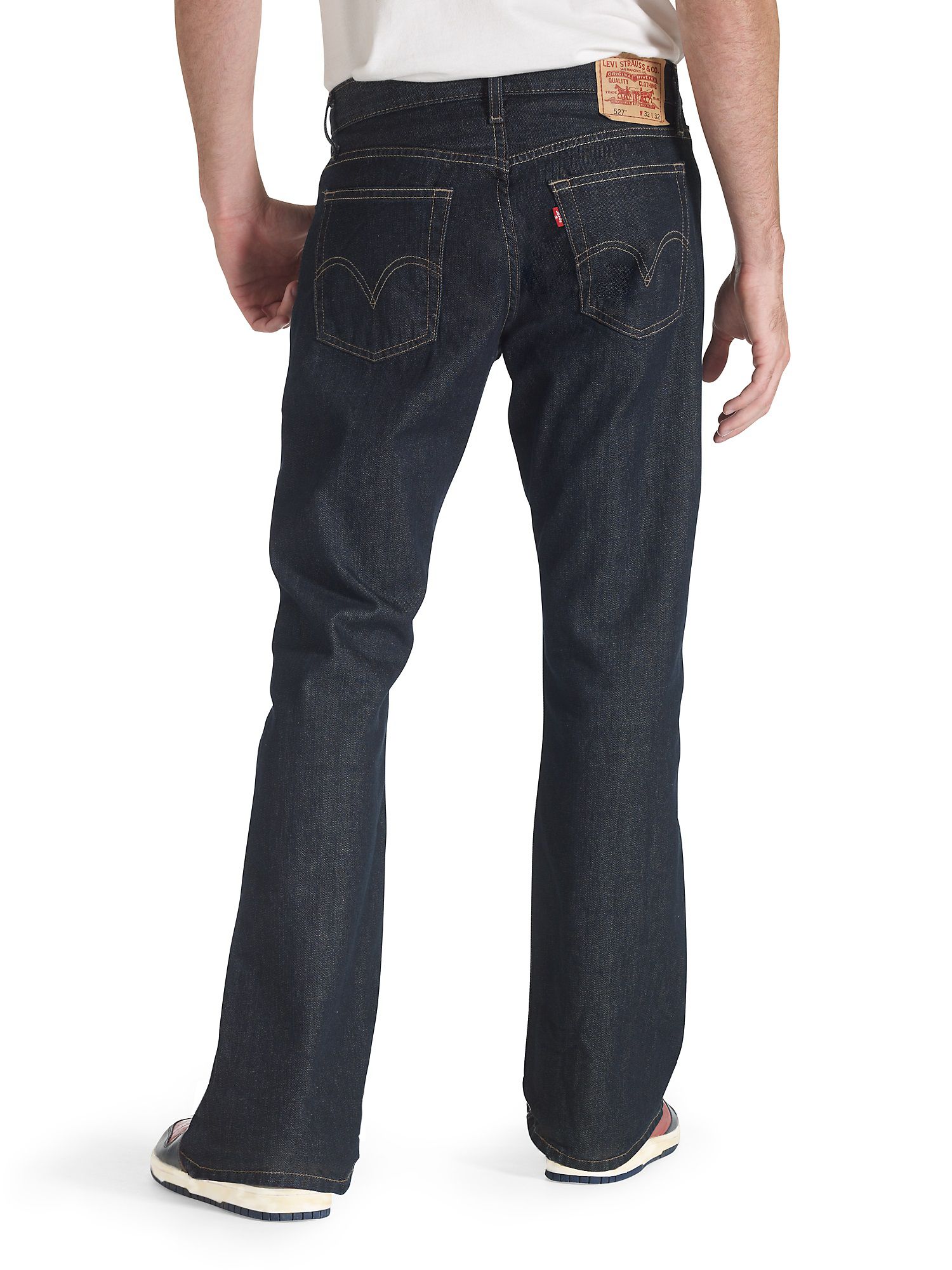 Levi's® 527 Slim Fit Bootcut Rigid Jeans