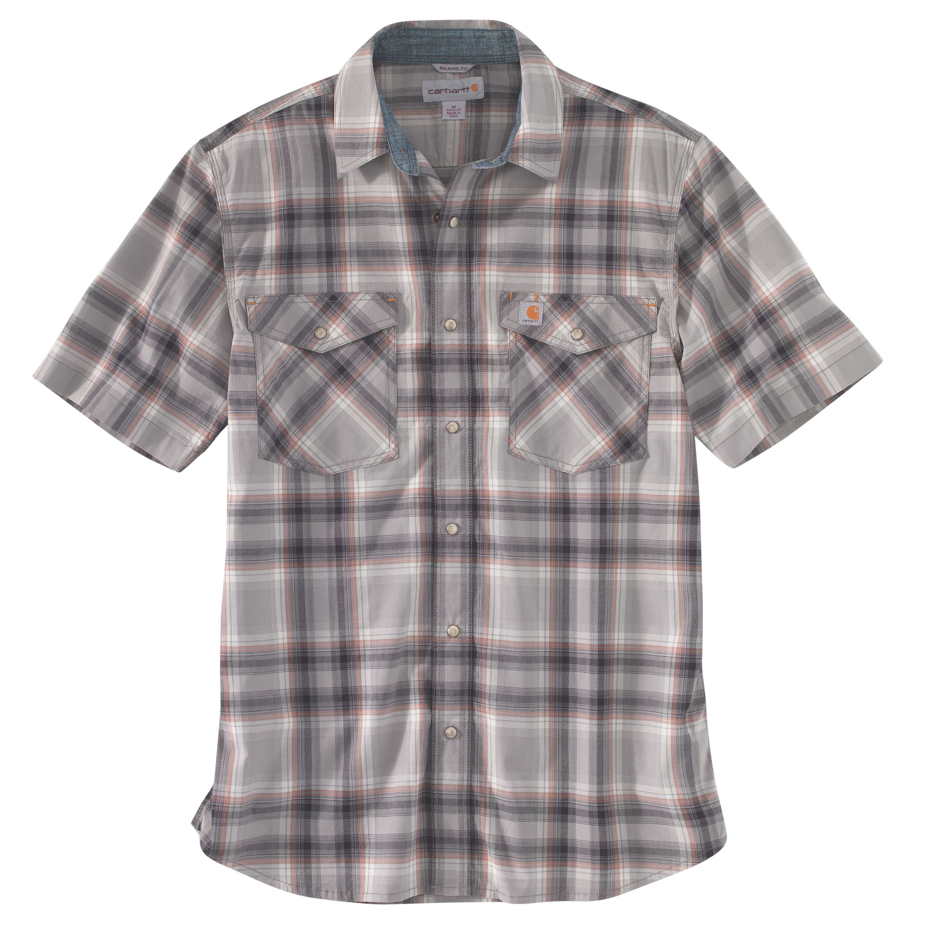 Carhartt men's rugged flex clearance bozeman short sleeve shirt