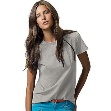 Hanes Women's Long Sleeve Cotton Crewneck T-Shirt