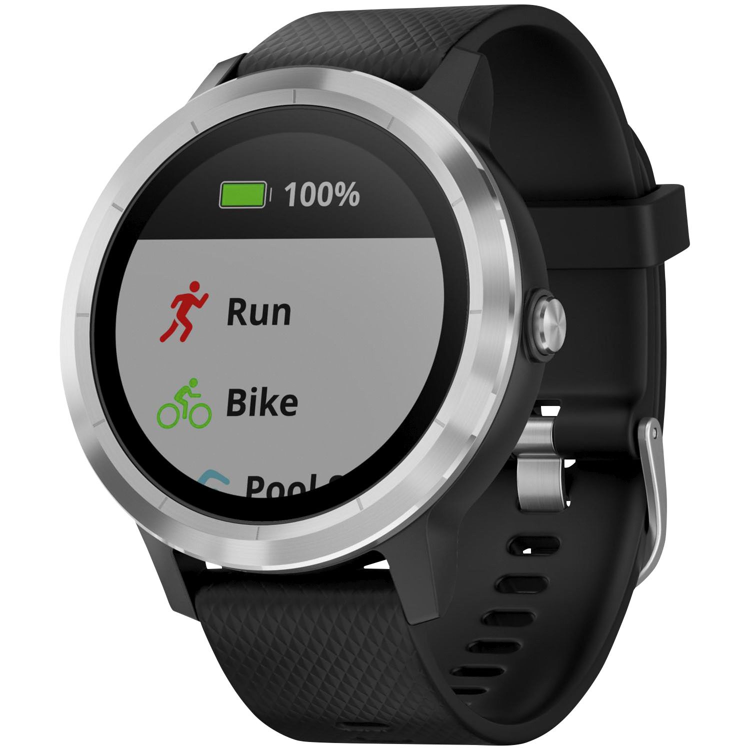 komplikationer upassende Såkaldte Fingerhut - Garmin vivoactive 3 GPS Smartwatch - Black/Stainless Steel