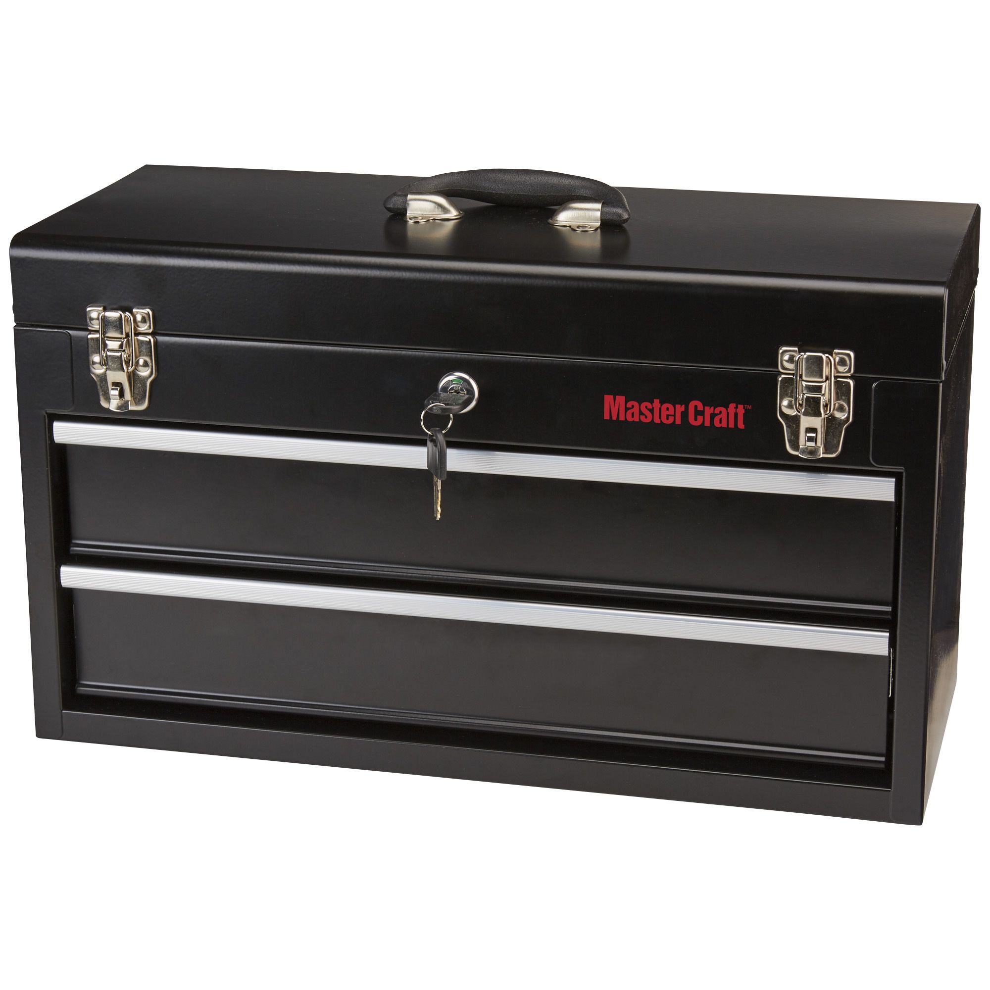 Heavy-Duty Steel 2-Drawer Portable Tool Chest