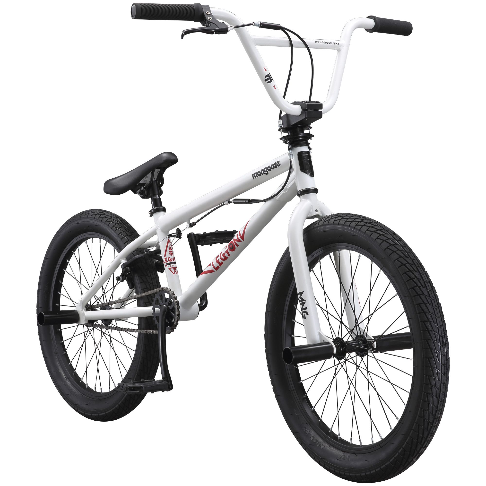 Fingerhut - Mongoose Boys' Legion L20 20 BMX Bike – White