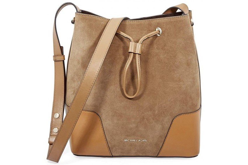 Michael kors cary discount bucket