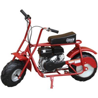 coleman gas powered mini bike