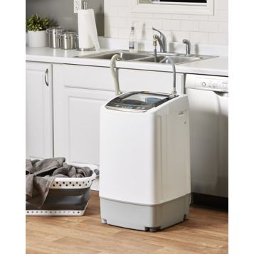 Black+Decker 0.9 cu ft White Steel Compact Washer - Ace Hardware