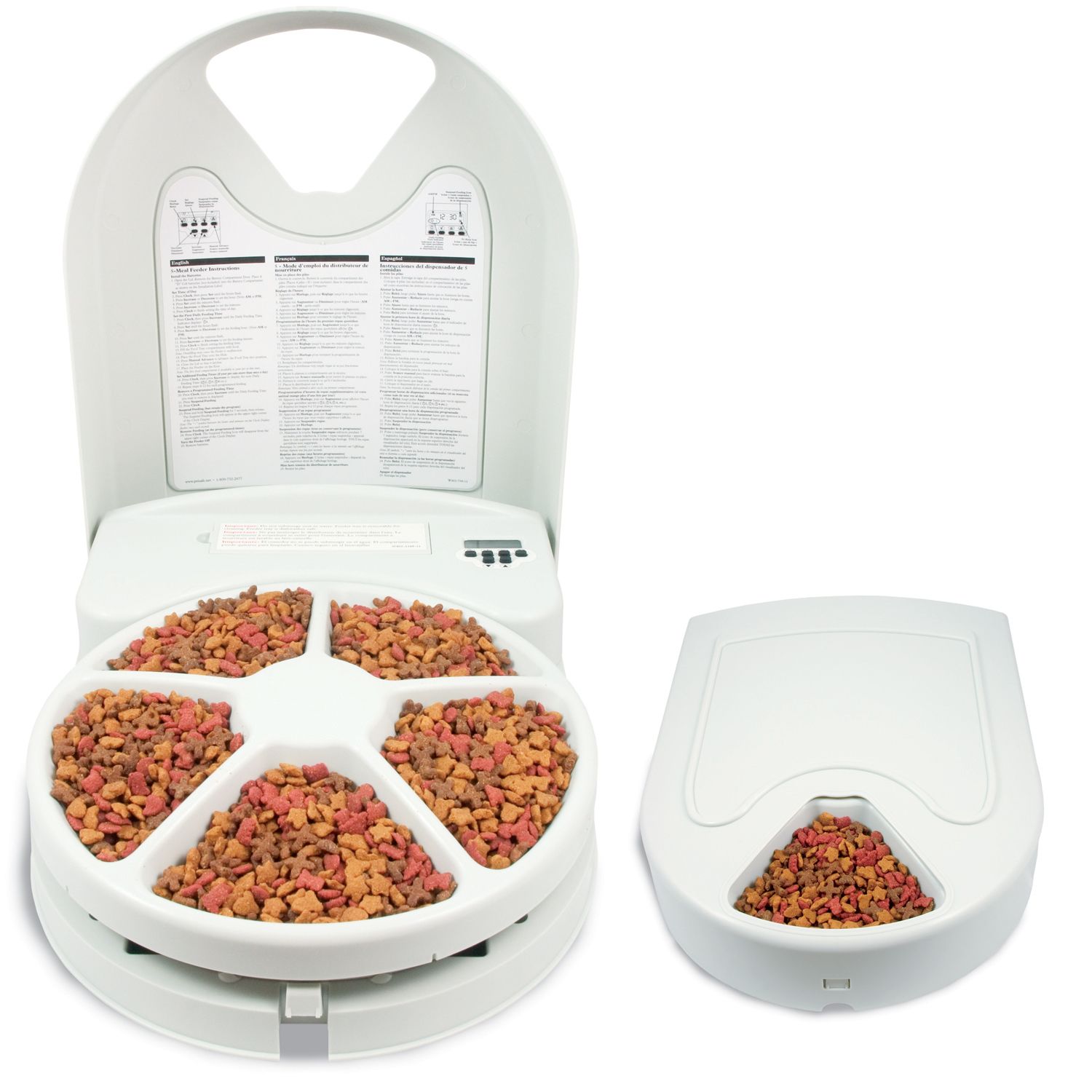 Fingerhut PetSafe 5 Meal Timed Pet Feeder