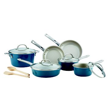 Ayesha Curry 12 Home Collection Porcelain Enamel Nonstick Covered