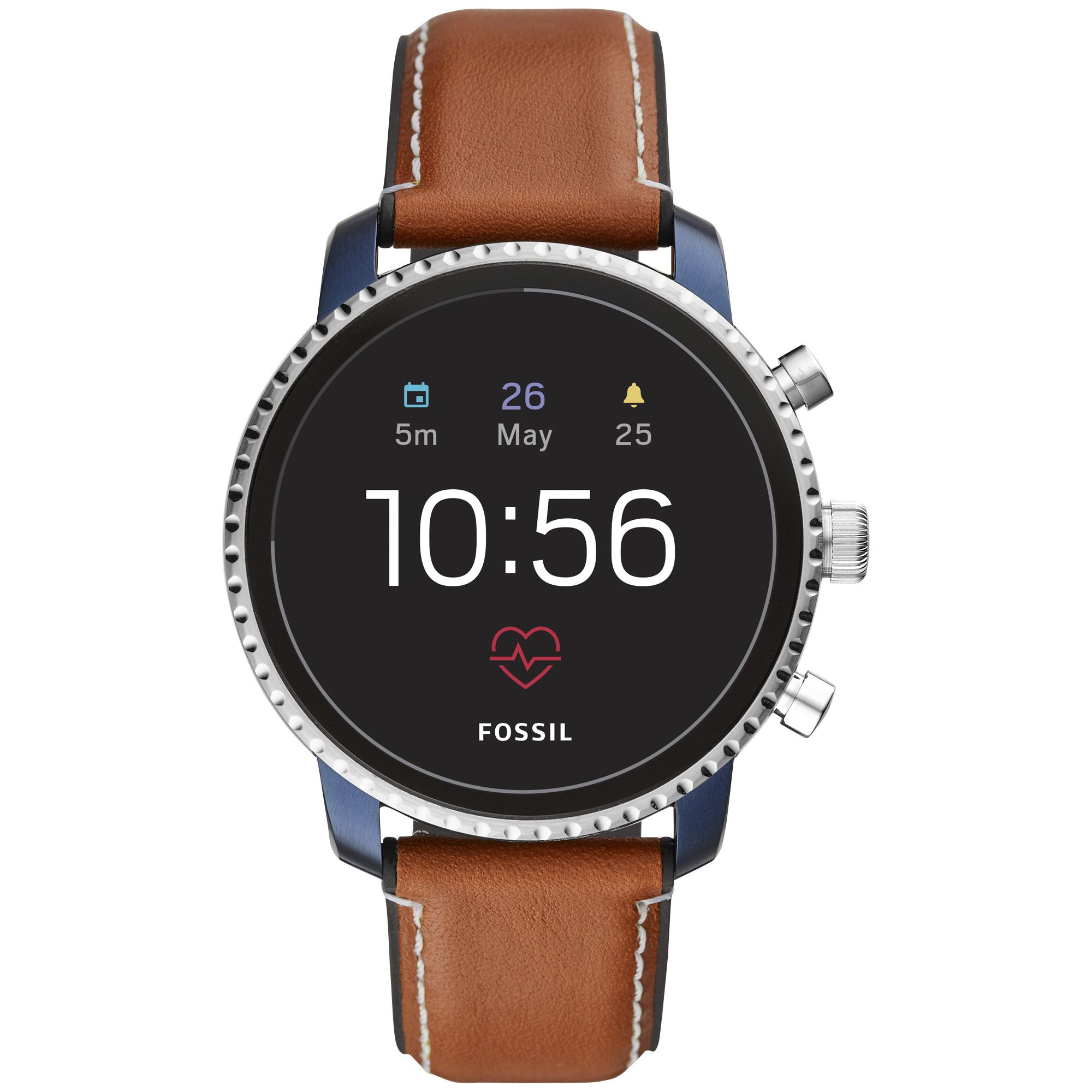 Fingerhut Fossil Q Men s Gen 4 Explorist HR Digital Smartwatch