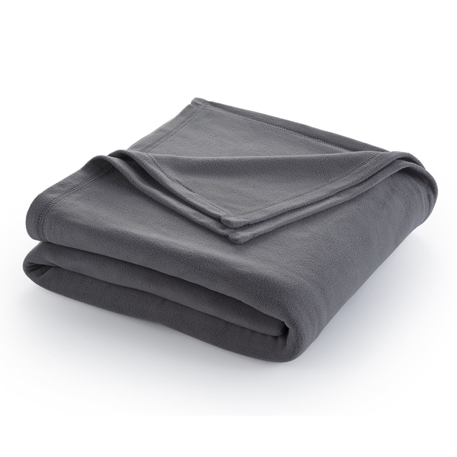 Dark gray best sale fleece blanket