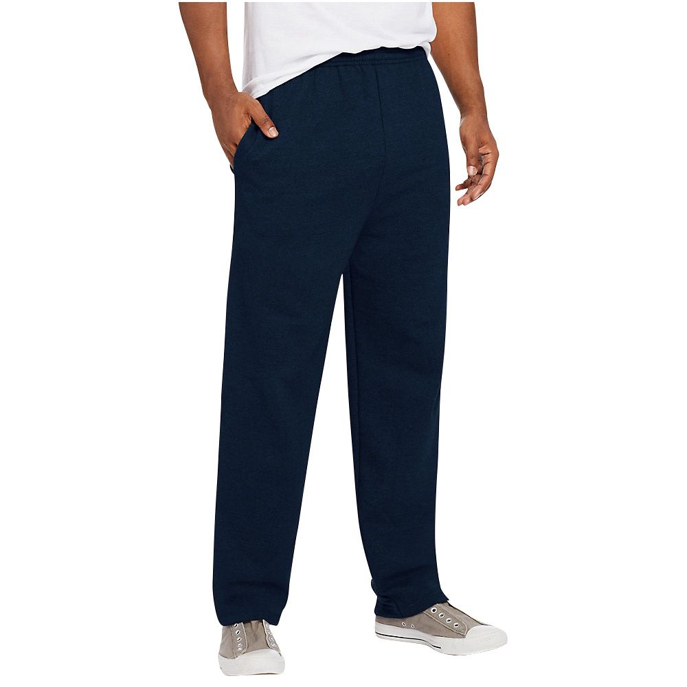 Hanes EcoSmart Men's Fleece Sweatpants, 2-Pack, 32