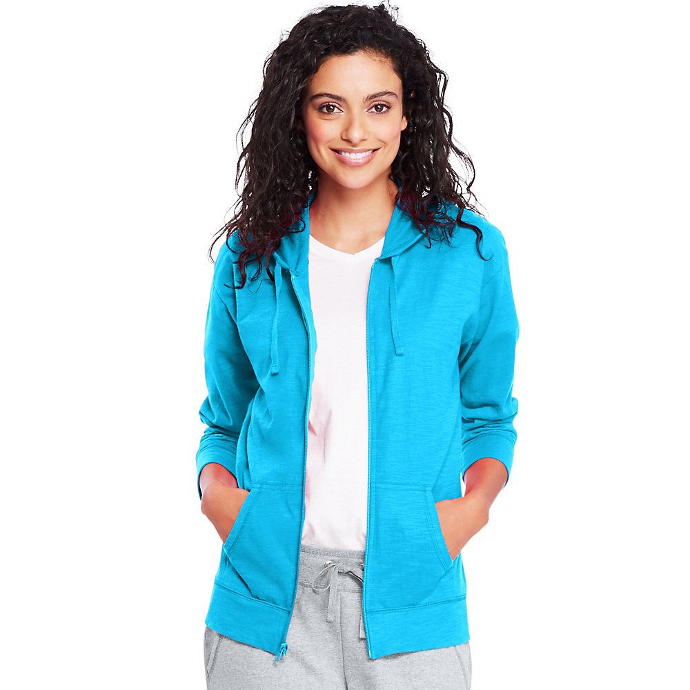 Hanes women's slub jersey hoodie sale