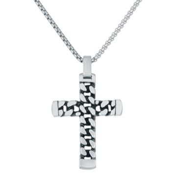 Lynx mens cross on sale necklace