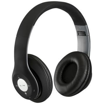 Fingerhut iLive Bluetooth Wireless On Ear Headphones Black