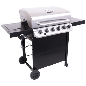 Char Broil Performance 45 000 BTU 6 Burner Gas Grill Stainless Steel 463274419