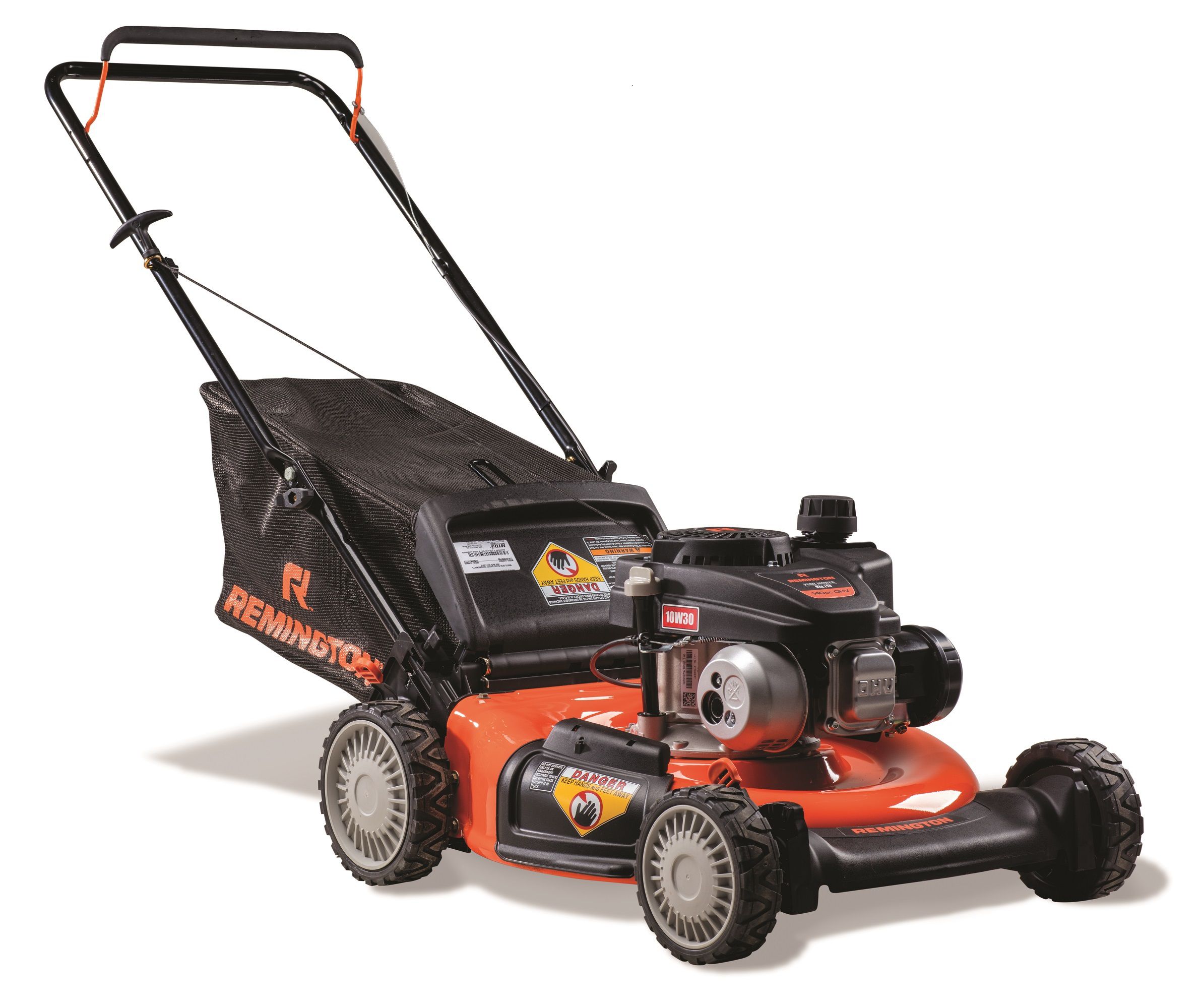 Remington 21” 140cc 3-in-1 Gas Push Lawn Mower 