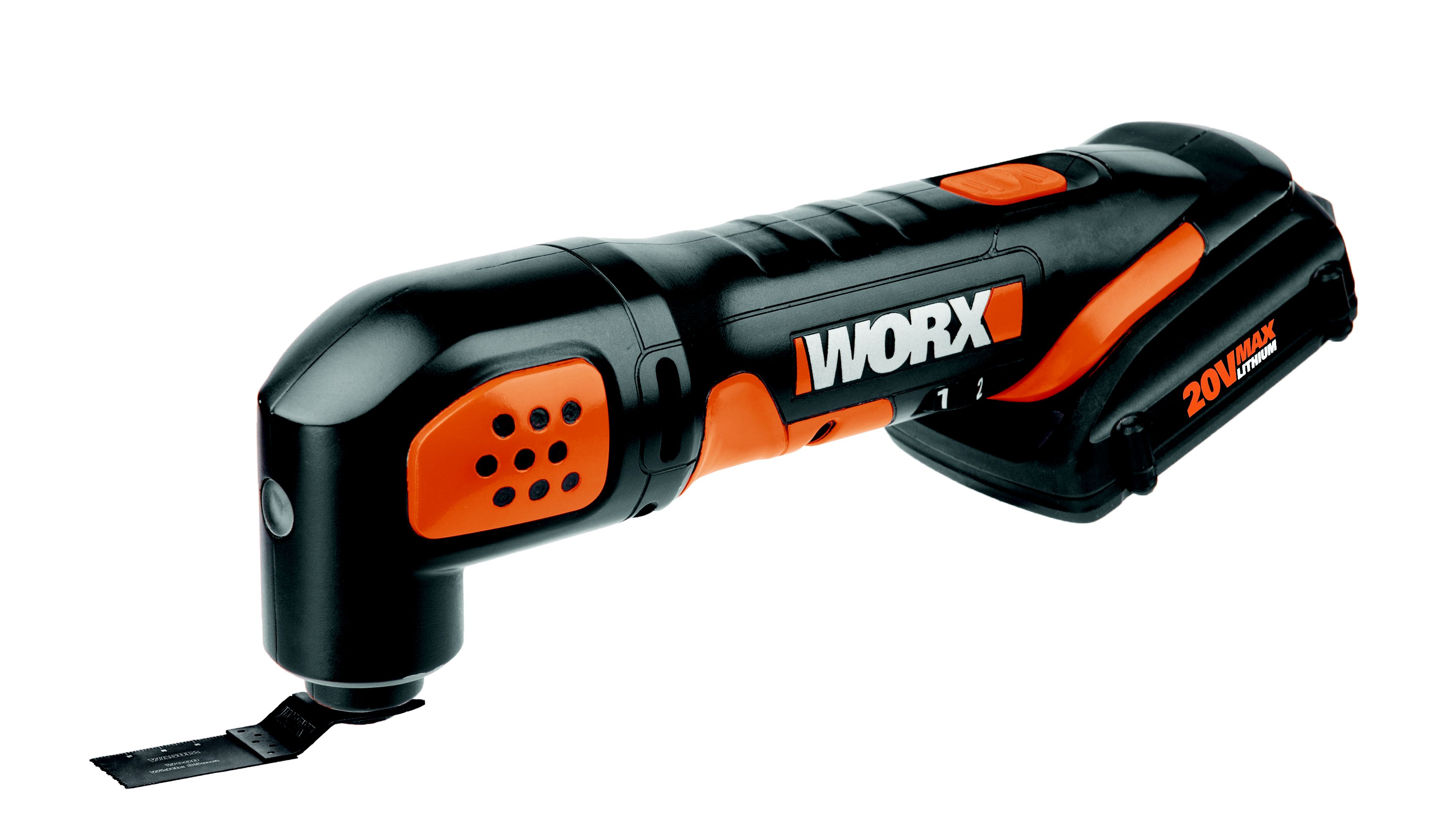 Fingerhut WORX 20V Lithium Ion Cordless Oscillating Multi Tool