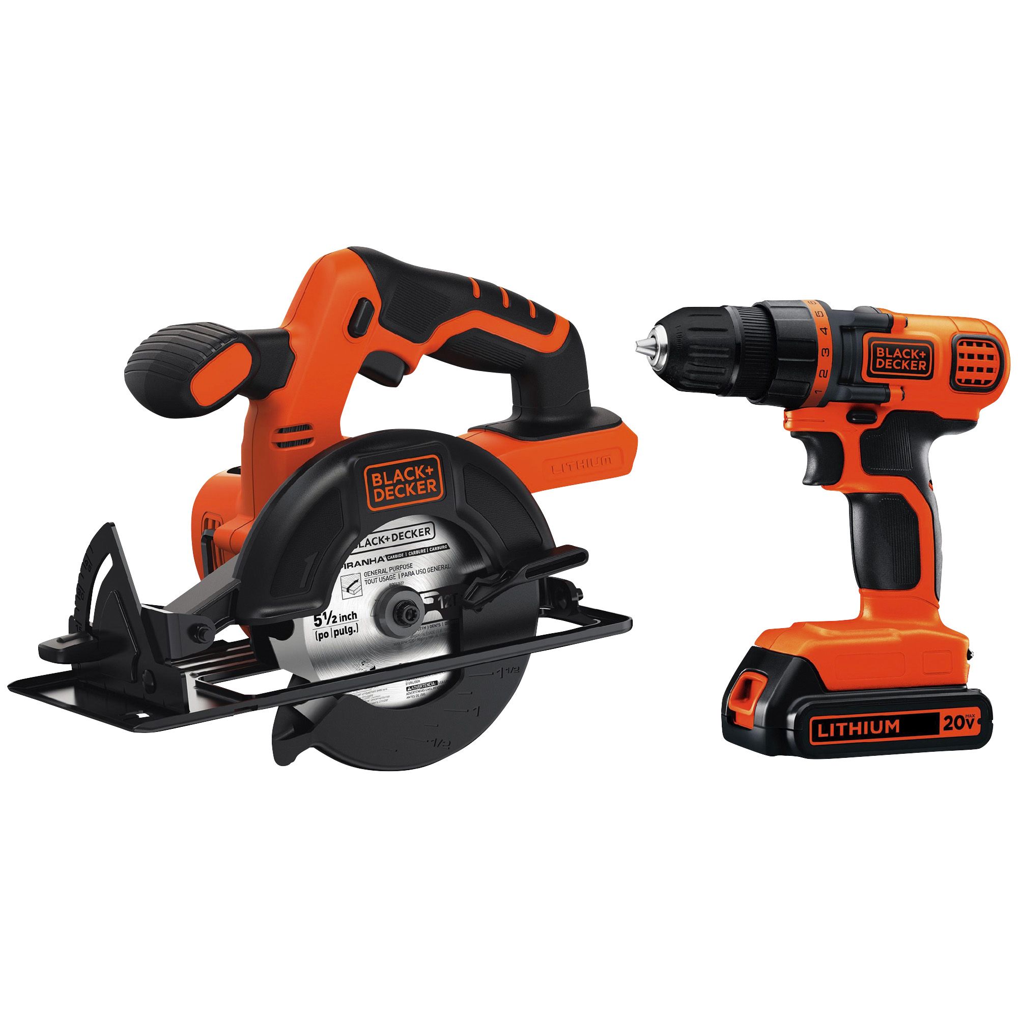 BLACK+DECKER 20V MAX Lithium-Ion Cordless Drill/Driver and