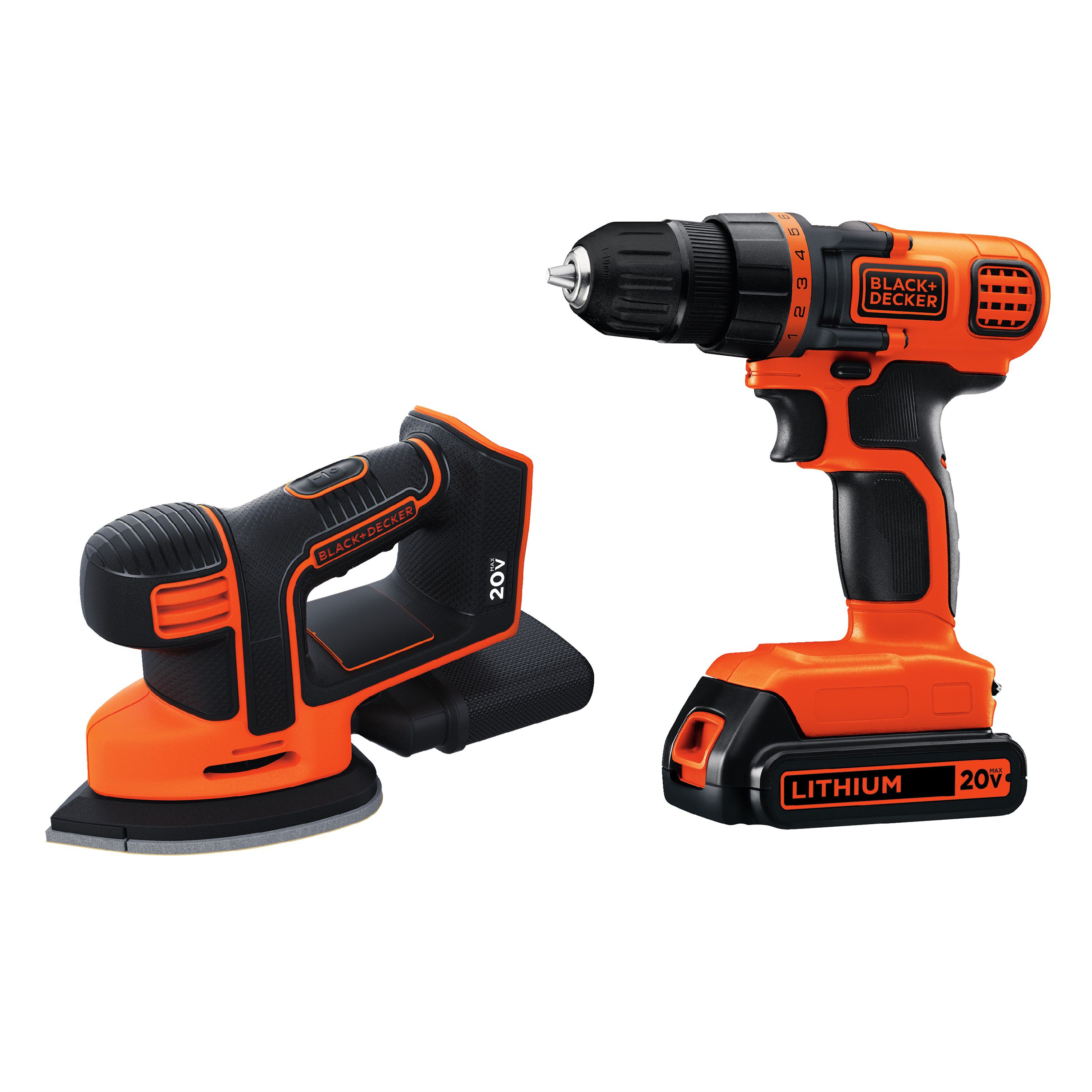 Fingerhut - BLACK+DECKER 20V MAX Lithium-Ion Cordless Drill/Driver