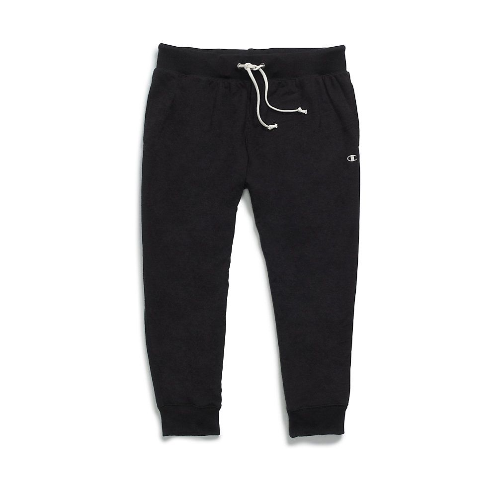 Women French Terry Capri Jogger Lounge Pants 