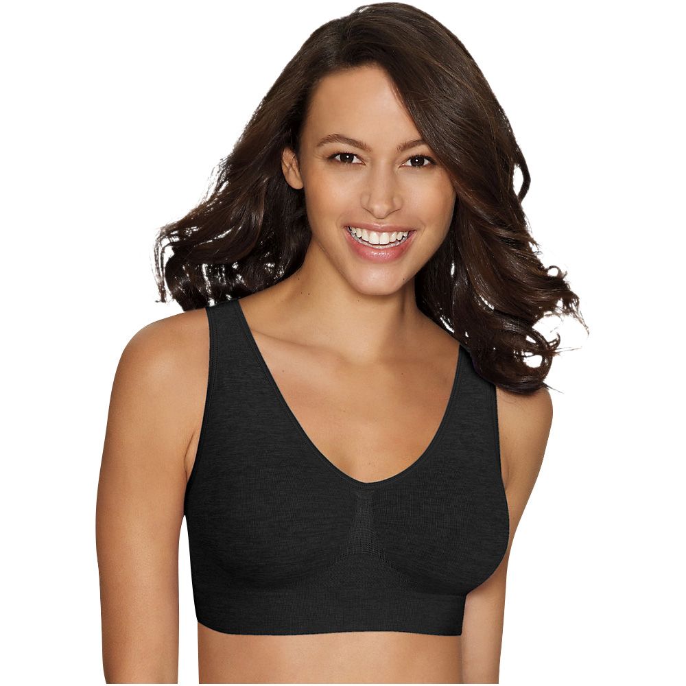 Hanes Comfy Support ComfortFlex Fit Wirefree Bra : : Clothing,  Shoes & Accessories