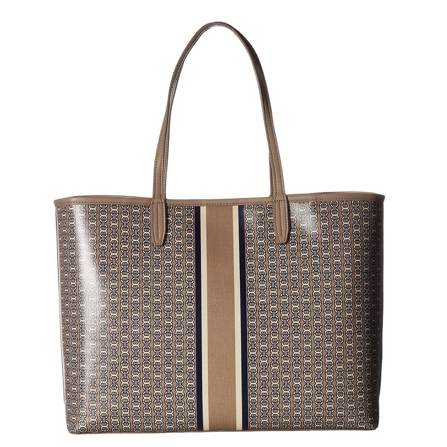 Tory burch gemini 2024 tote french grey