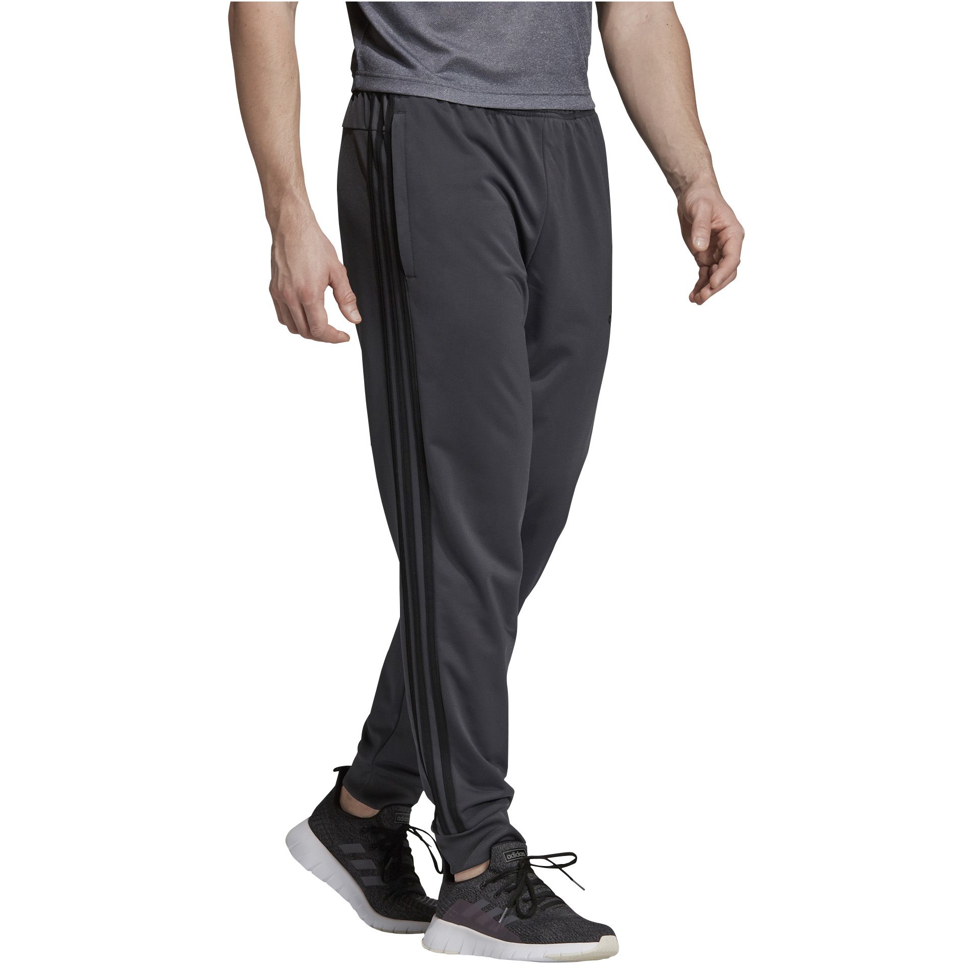 men's adidas 3 stripe tricot jogger pants