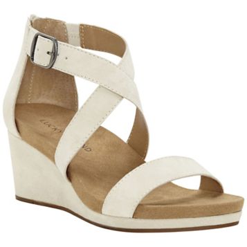 Lucky brand kenadee 2024 suede wedge sandals