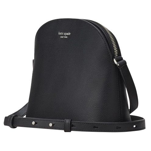 Kate Spade Sylvia Medium Dome Crossbody Bag Black