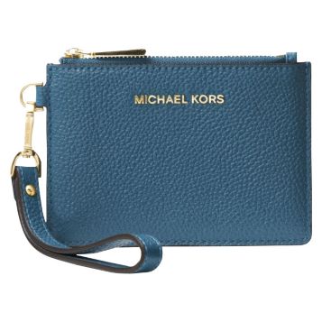 Michael Kors Coin Purse Wristlet Dark Chambray