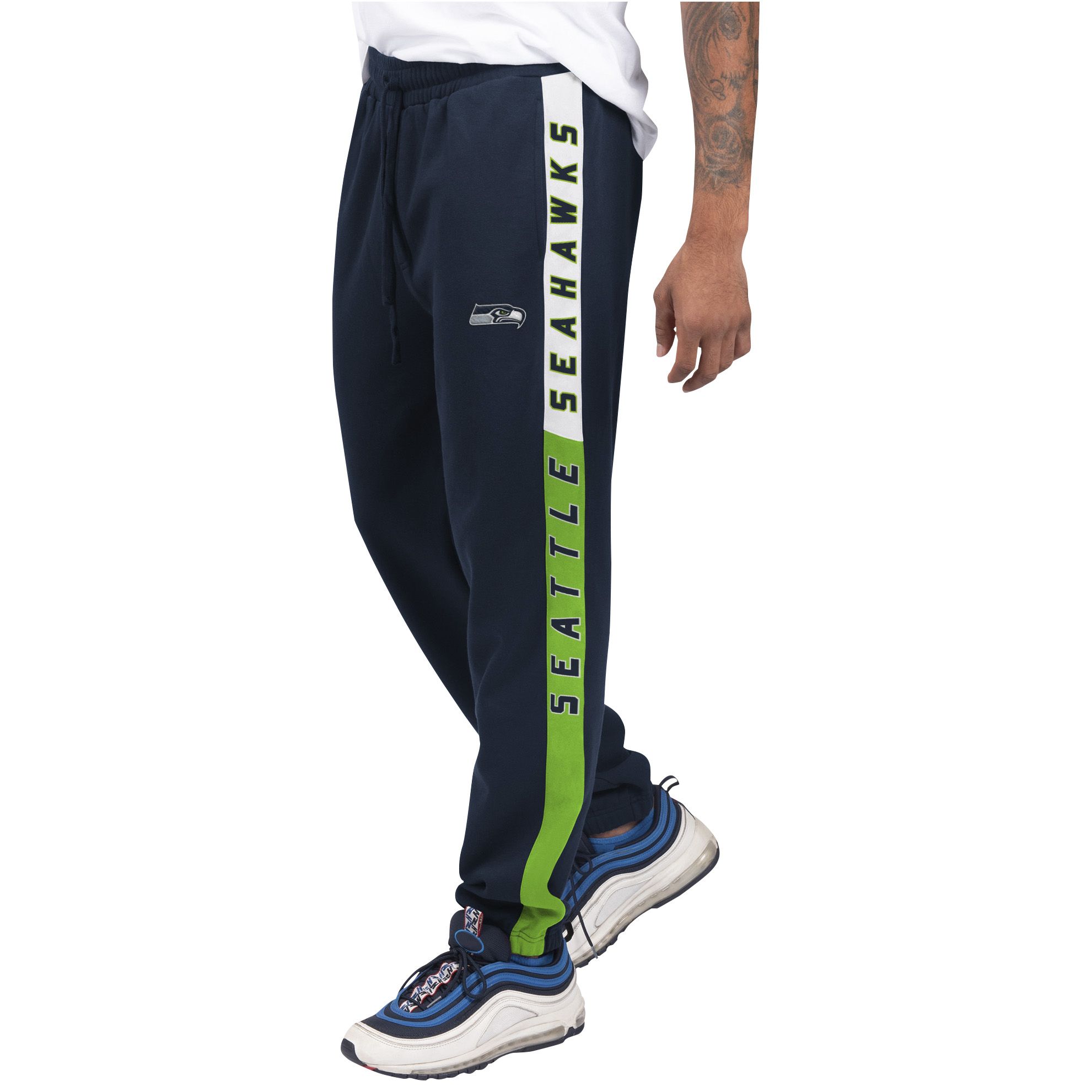 Fingerhut - G-III Sports Men's NFL Shoutout Fleece Sweatpant - Seahawks