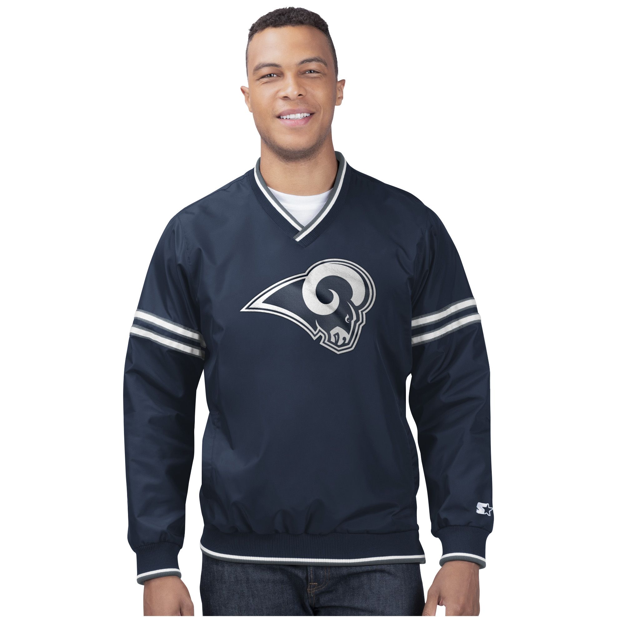 NFL Team V-Neck Pullover Jacket 