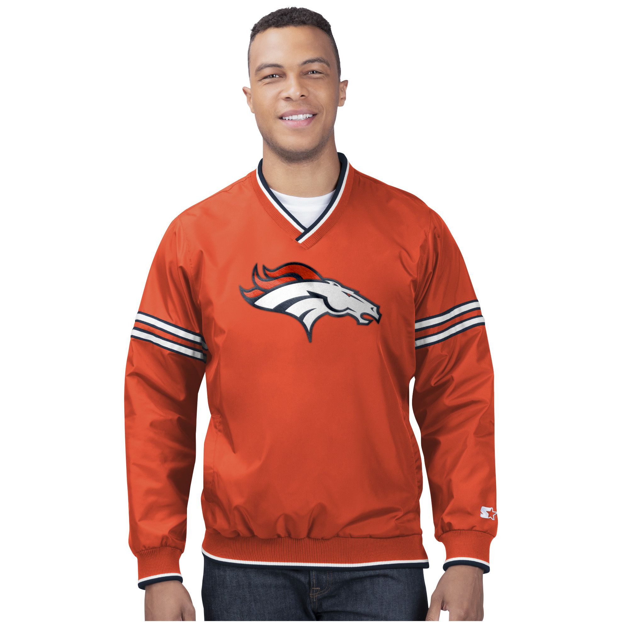 NFL Team V-Neck Pullover Jacket 