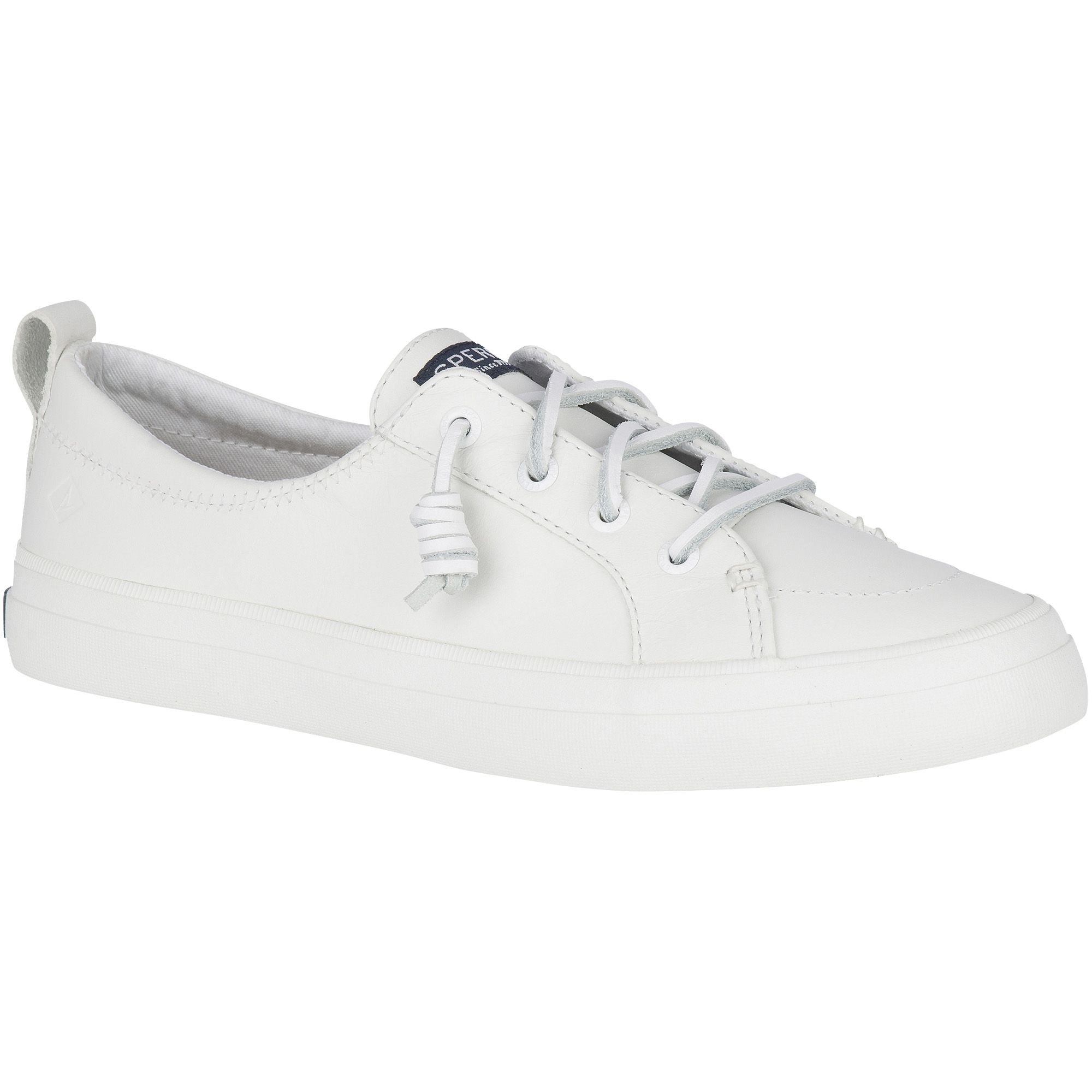 Sperry Womens Crest Vibe Leather Sneakers