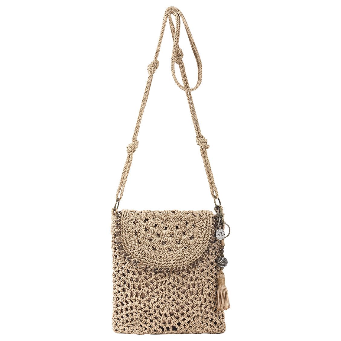 The Sak Sayulita Crochet Backpack 