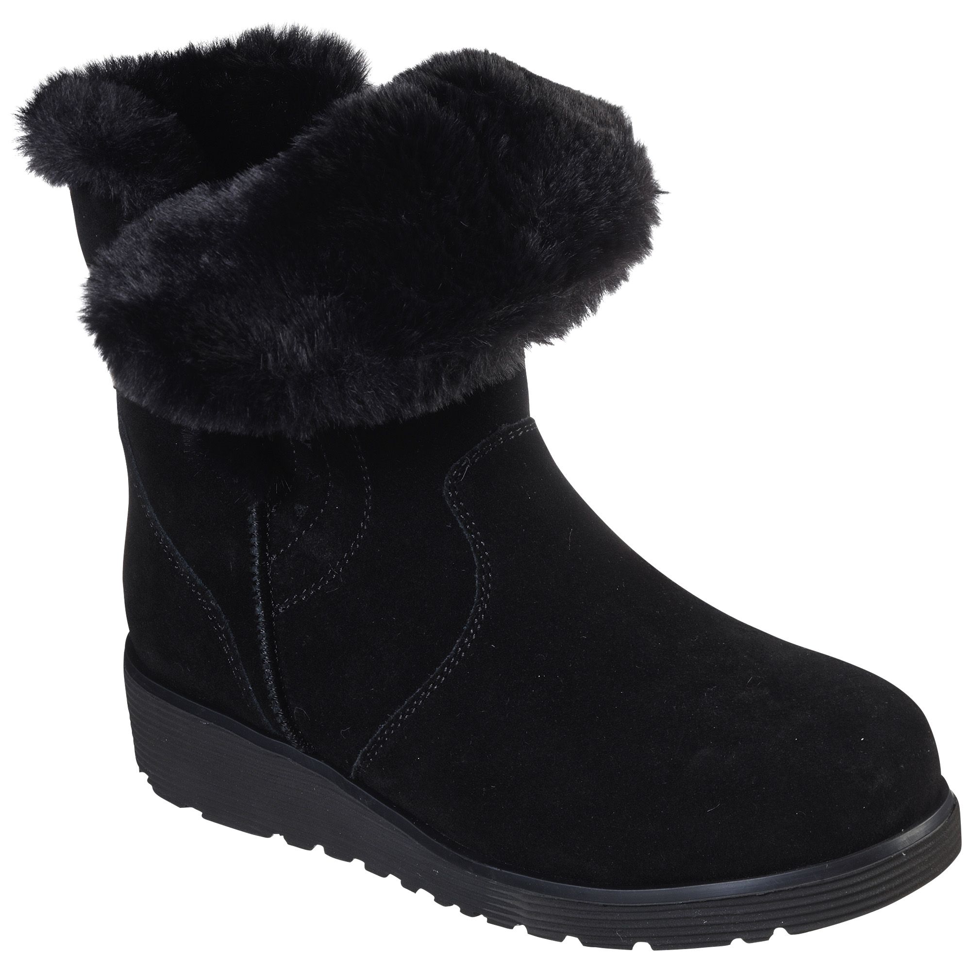 Fingerhut Skechers Women s Keepsakes Wedge Cozy Peak Boot