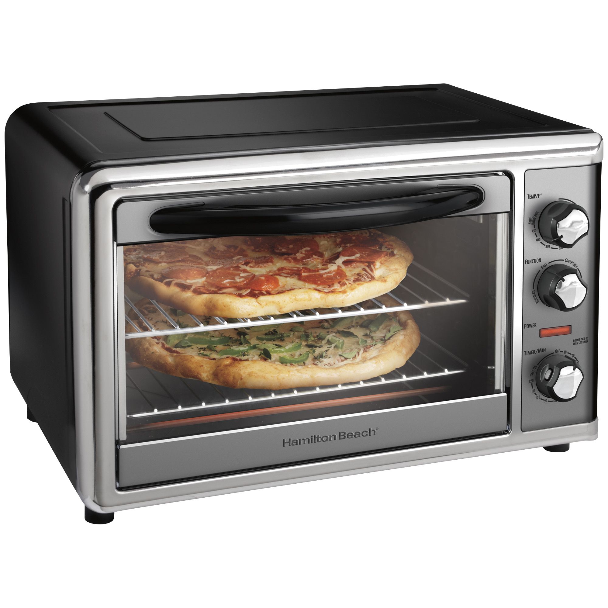 Fingerhut - Hamilton Beach Convection Oven with Rotisserie