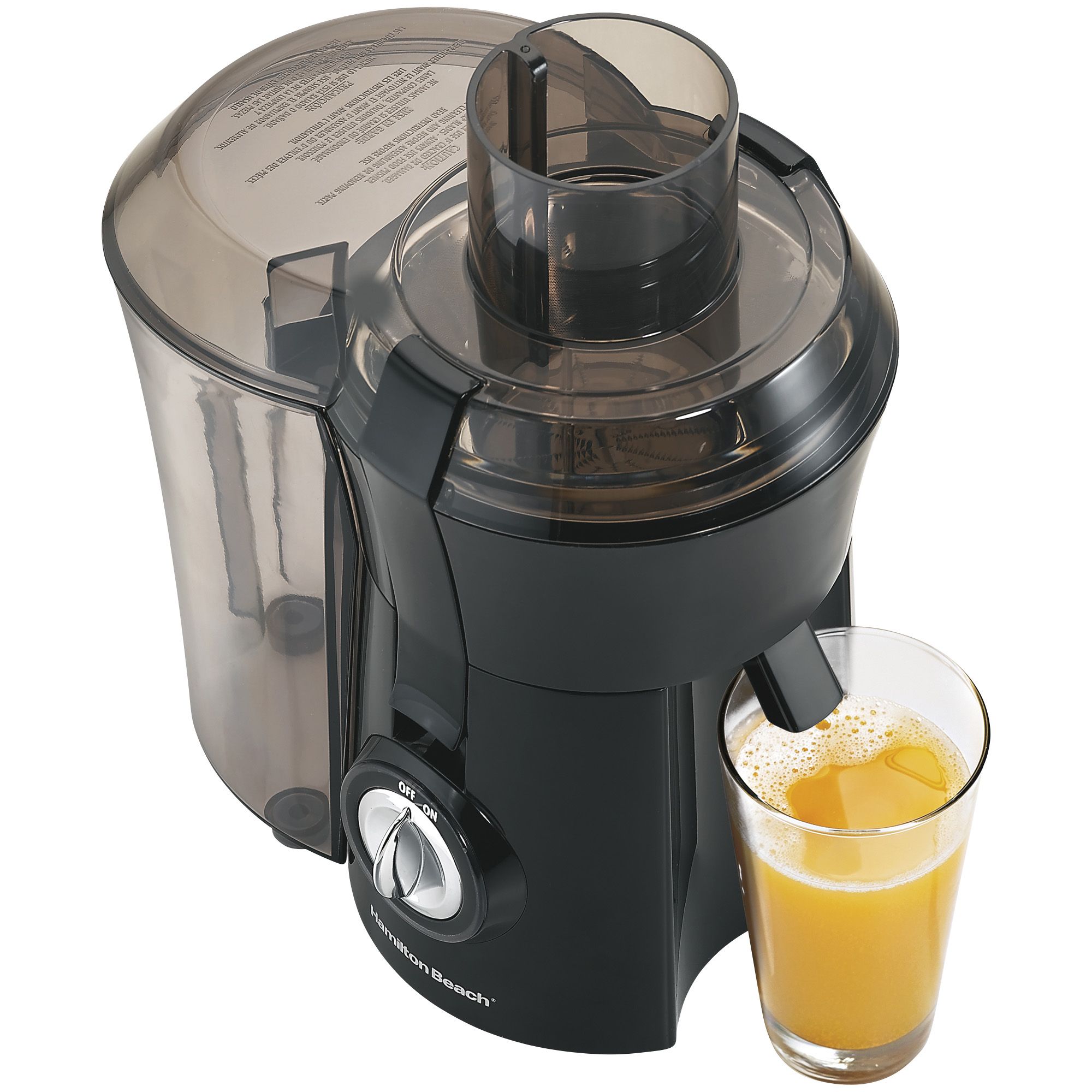 Hamilton beach stainless steel big mouth juice outlet extractor