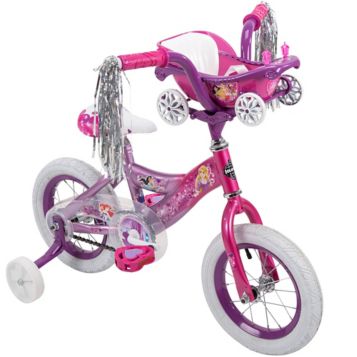 12 inch disney princess bike with doll discount seat