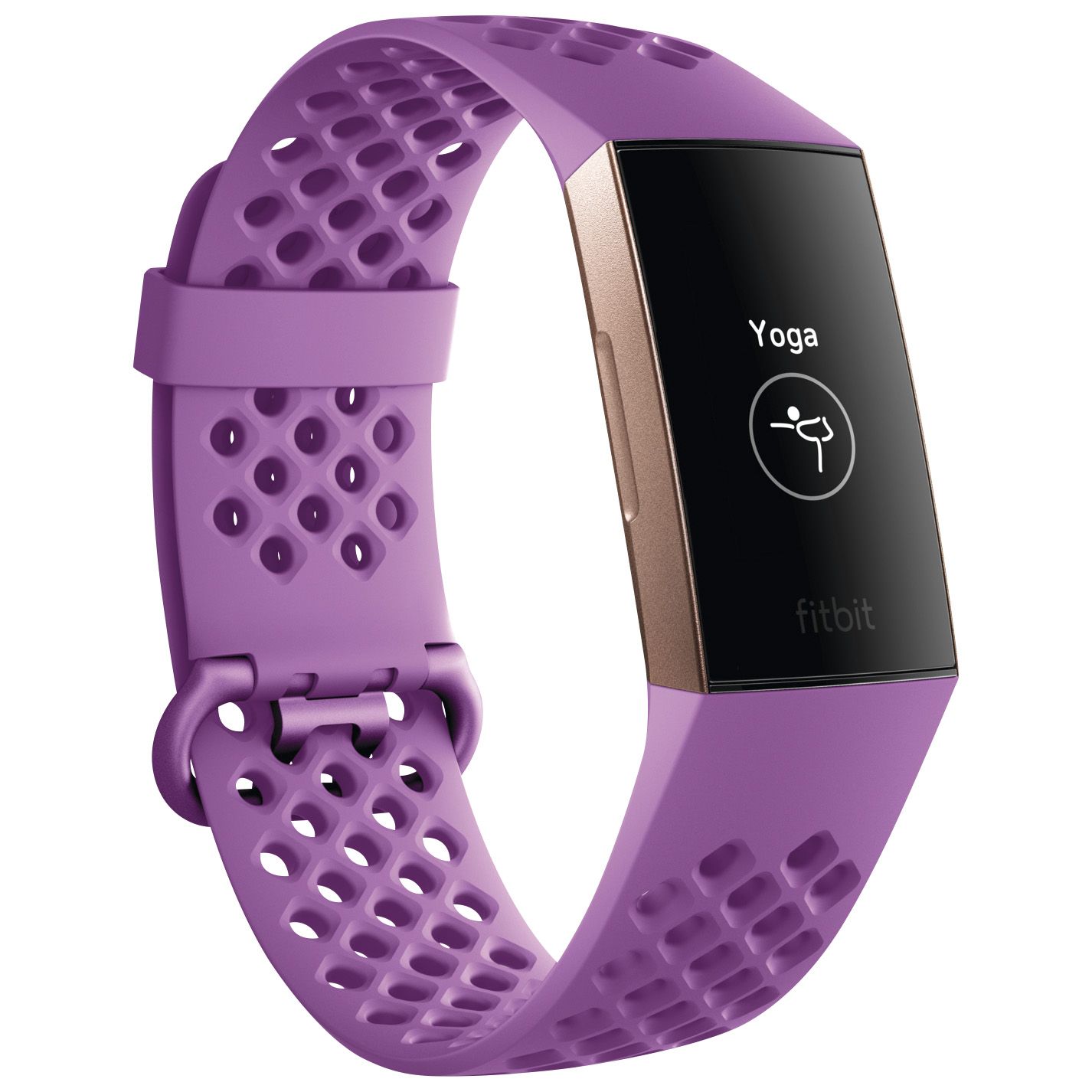 Size L Lavender for sale online Fitbit Charge 3 Special Edition Fitness Activity Tracker 