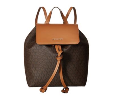 mk backpack brown