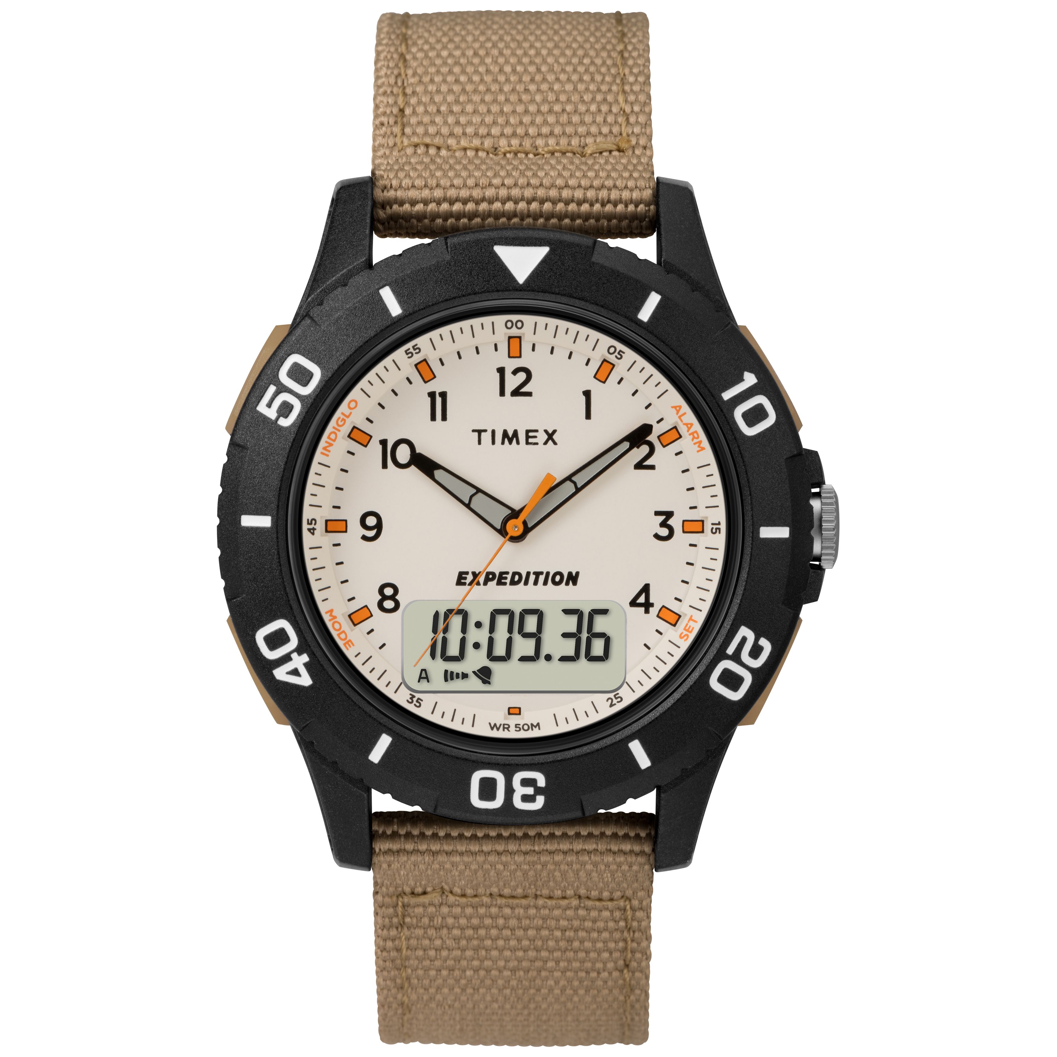 Timex analog store digital combo watch