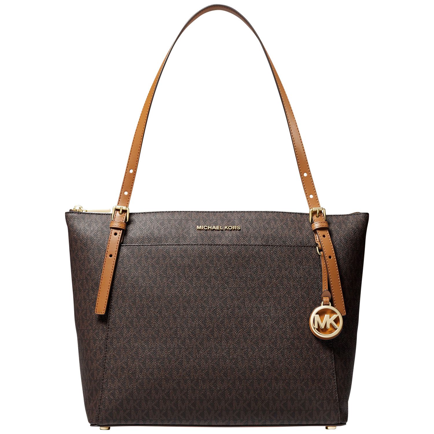 Michael Michael Kors Voyager Large East/West Top Zip Tote - Brown