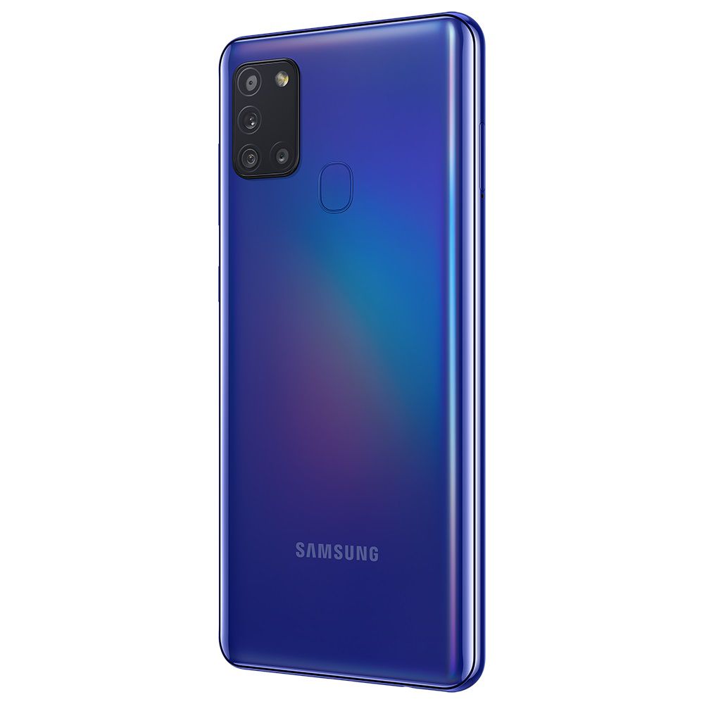 Fingerhut Samsung Galaxy A21s 6 5 Hd 64gb Unlocked Android Smartphone Blue