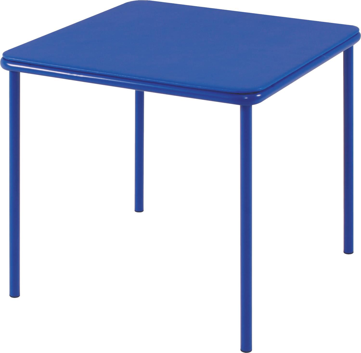 Fingerhut COSCO Kids Vinyl Top Table Blue