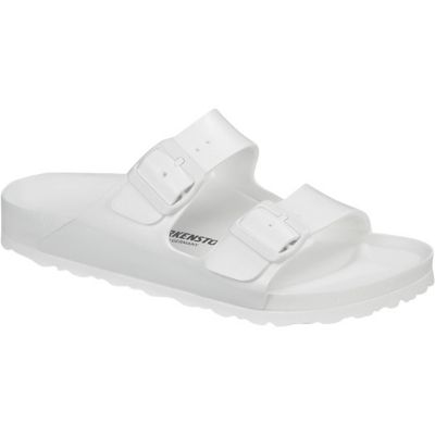 birkenstock women's arizona essentials eva sandals white