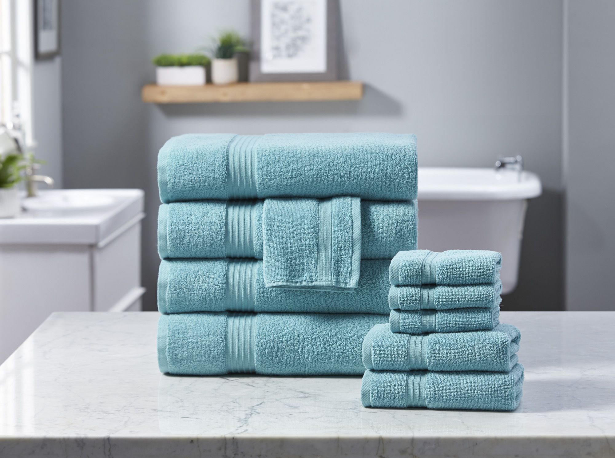 Fingerhut - 510 Design Big Bundle 12-Pc. Bath Towel Set